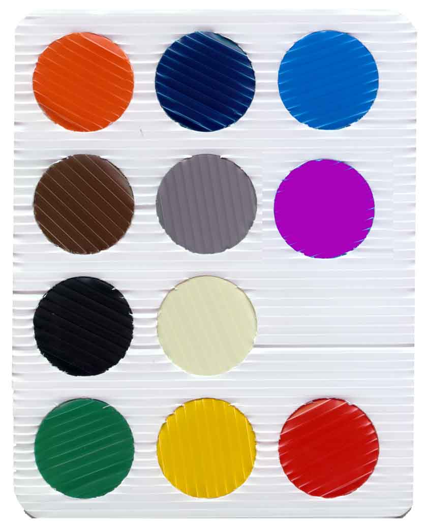 Coroplast Color Chart
